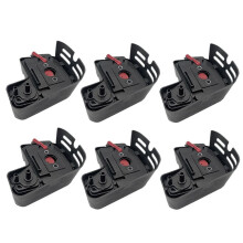 6X Conjunto de Carcasa de Filtro de Aire Apto para Robin EH035 33.5CC Motor CortacéSped Desbrozadora Limpiador de Aire Pieza de Cubierta