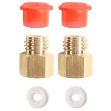 2X Soda-Zylinder-Stream-Gewinde Wandelt Den Adapter Passend zum Quooker Tank Female Tr21-4 in Male Tr21-3 Um