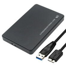 (black) 4TB USB 3.0 2.5" SATA Hard Drive Mobile Disk HDD SSD Enclosure External Laptop Casep