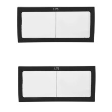 2X Arc Welding Magnifier Lens Screen Helmet Glass Diopter 1.75 Anti-Glare Welding Mask Goggles