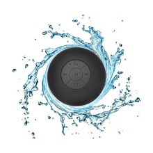 Bluetooth Stereo Shower Speaker with Suction Cup Waterproof Ultra Portable Hands-Free Call