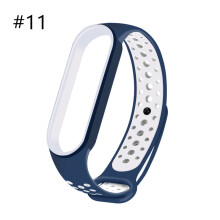 (#11) Silicone Wrist Strap Breathable Band Bracelet For Xiaomi Mi Band 5 Miband