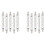 10 Pack R7S 118mm 300W 230V,R7S Halogen Linear Light Bulb,Dimmable Halogen Lamp for Construction Work Landscape Lighting 1