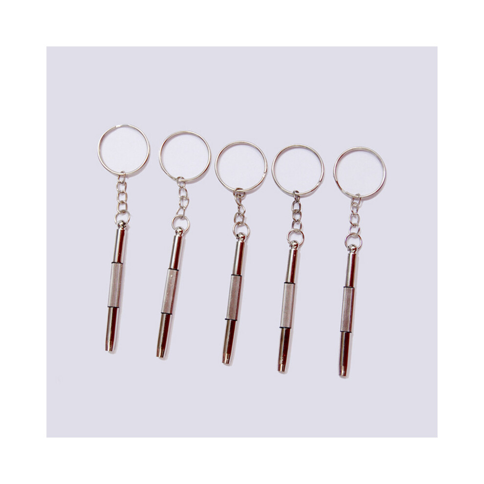 2Pcs Mini 3-In-1 Multifunction Screwdriver Kit For Eyeglasses & Sunglasses 123643951628
