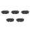 250 x Black Plastic Waterproof Connector PG11 5-10mm Diameter Cable Gland 1