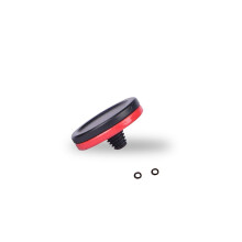 (Black) 1 Set Brass Shutter Release Button for Fujifilm, Leica, Nikon & Canon Cameras