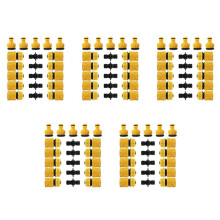 100 Pcs Garden Hose Connector Set, Connector Hose End Connector Double Hose Connectors Extender Hose Quick Connectors
