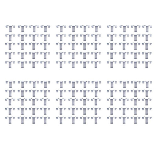 120PCS Photovoltaic Panel Drainage Buckle Surface Plate Solar Panel Water Drain Clip for Solar Panel Draining 40mm