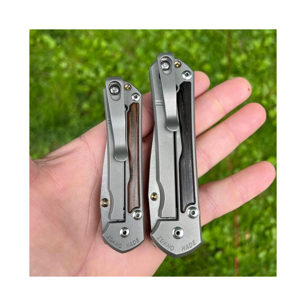 (C) Titanium Folding Knife Back Clip Pocket Clip Diy Knife For Chris Reeve Knives Umnumzaan Sebenza 123643958733