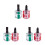 6 Pcs Flat Phillips Screwdriver  Screw Driver Short Small Split Repair Tools Kit Set Green+Red 1