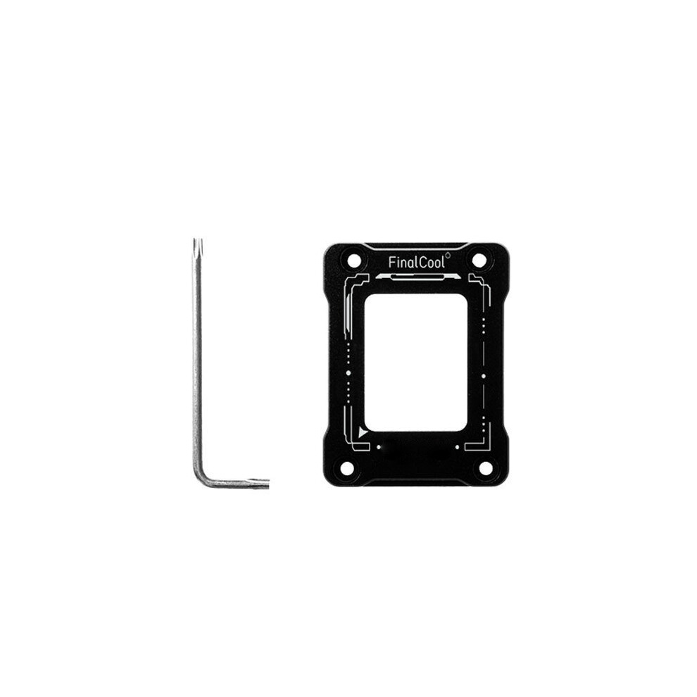 (Black) Thermalright Lga1700-Bcf 12Th Gen Cpu Bending Corrector Frame With Fixed Backplate Black 413590878285