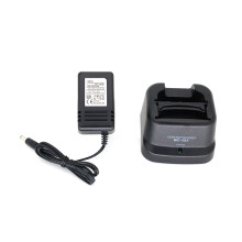BC-137 Desktop Charger For ICOM IC-V82 IC-F22 BP-222N Walkie Talkie Radio