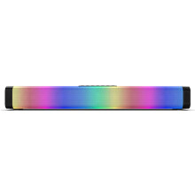 (European regulations) The new soundbar RGB color desktop speaker 2021 new long strip usb colorful subwoofer bluetooth-Compatible speaker