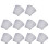 100Pcs Blank Mouse Pad for Sublimation Transfer Heat Press Printing Crafts 1