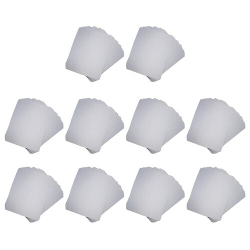 100Pcs Blank Mouse Pad for Sublimation Transfer Heat Press Printing Crafts