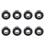 8X 6201RS Shielded Deep   Bearing 32mm x 12mm x 10mm 1