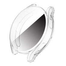 (transparent) TPU Full Screen Protector Cover Case For Samsung Galaxy Watch 4 44mm Smart Watch Protective Shell Watch Accessories
