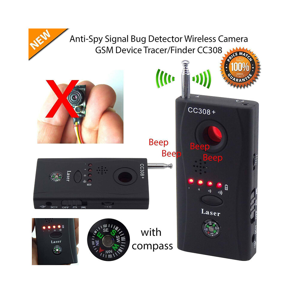 Cc308 Mini Wireless Signal Camera Detector Finder 5 Modes Detection Locator 413590909248
