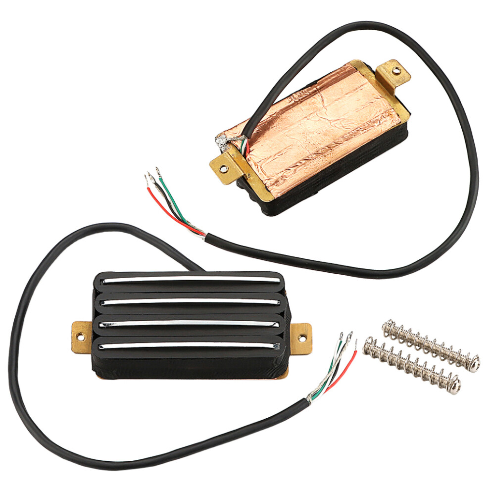 2-Dual Blade Electric Guitar High Output Track Type Four Coil Humbucker Pickup