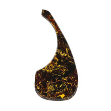 (B) Long Waterdrop Shape uitar Pickguard Adhesive Pick Guard Scratch Plate for Folk Acoustic