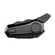 CVC Noise-Canceling Stereo Music IP67 Waterproof Intercom Headset for Full Face Motorcycle Helmet