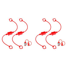 2X ISO-A 1/2 Hydraulische Snelkoppeling Mannelijke Stofkap en Vrouwelijke Plugkap, Past op Hydraulische Snelkoppeling