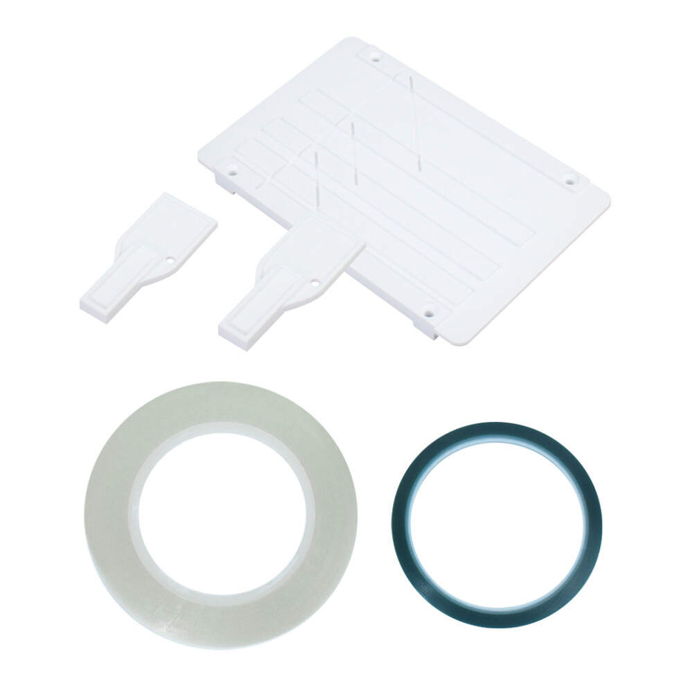 (White) 1/4 1'' Open Reel Tape Splicing Block Open Reel Audio Splicing For Revoxsonido White 413590912729