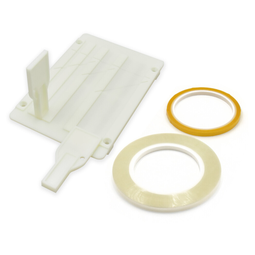 (Beige) 1/4 10 Inch Block Tape Splicing Open Reel Tape Audio Splicing For Revoxsonido Beige 413590914075