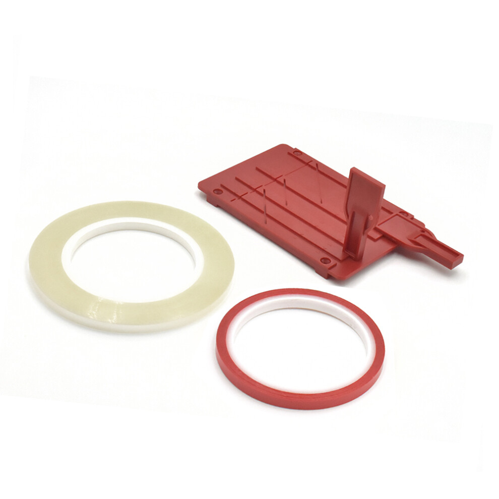 (Red) 1/4 10 Inch Block Tape Splicing Open Reel Tape Audio Splicing For Revoxsonido Red 413590914099
