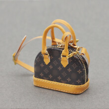 (Dark Brown Shell) Cute Mini Bag Handbag & Backpack for Monsters Labubu Toys & Dolls