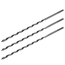 3pcs 6mm Long Combination Wood Borer Carpente Auger Drill Bit
