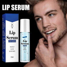 (2pcs) Lip Serum Blue, Lip Serum For Man, Roll-on Lip Gloss Eliminate Dryness Wrinkles Enhances Plump Gloss Remove Dead Skin