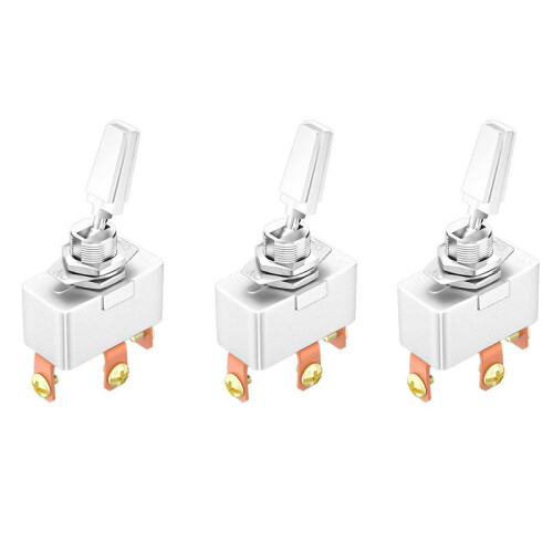 3X 50A 12V  Heavy Duty Toggle  R13-401-103 Car Toggle  Car Modified High Current Toggle