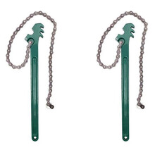 2pcs 16 Inch Chain Wrench, Chain Pipe Wrench, Chain Pipe Wrench, Pipe Wrench
