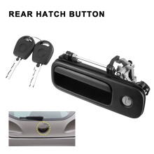 Tailgate Handle Boot Lock Barrel with 2 Keys Set for VW Golf Lupo Sharan Polo
