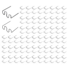 4000Pcs Staples for Hot Stapler Plastic Repair Wave Staples Bumper Bodywork Repairs 0.8 0.6mm S Wave Staples