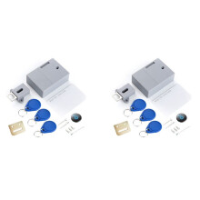 2X RFID Electronic Cabinet Lock Electronic Dark Lock Hidden for Wooden Cabinet Locker Drawer Shoe Cabinet Drawer Lock