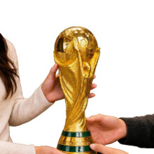 (34cm [Hollow]) 2026 World Cup Trophy (1:1 Scale) – Replica/Souvenir/Prop/Decoration