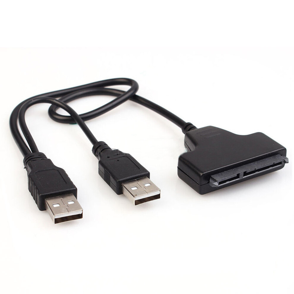 Usb 3.0 To Usb 2.0 Adapter Cable For 2.5" Hdd With Sata 7+15 Pin, Laptop Hard Disk Drive Connector 413590908302