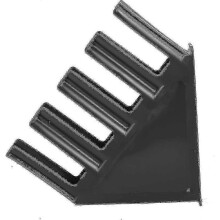 Cup Dispenser for Coffee, Milk & Tea - Countertop Storage Holder for Paper Cups, Organizer for Breakroom, Office & Home (Black), 25-Pack