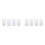8Pcs Clear Triangular Prism for Rainbow Lights Crystal Optical Prisms Glass Physics Teaching Refracted Light Spectrum 1