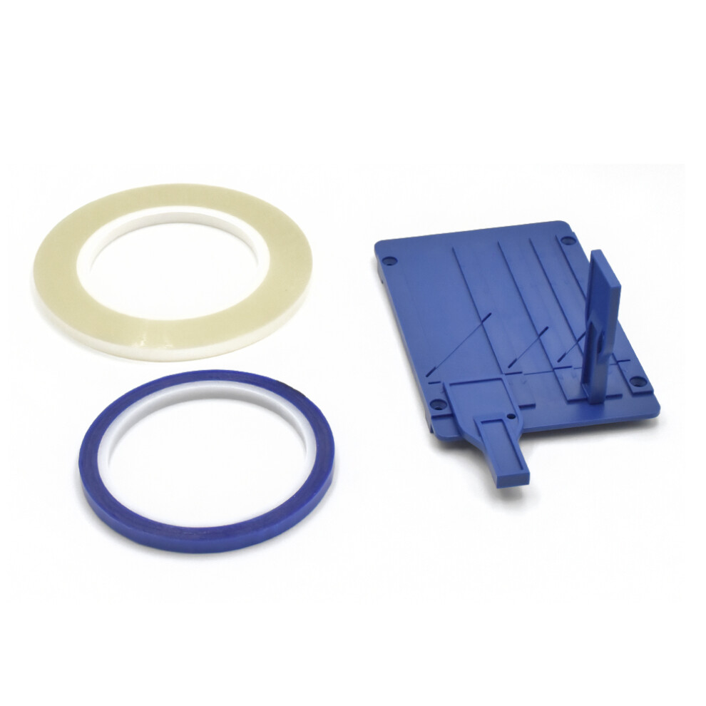 (Blue) 1/4 10 Inch Block Tape Splicing Open Reel Tape Audio Splicing For Revoxsonido Blue 413590914082