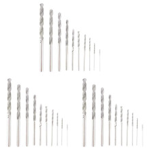 30 PièCes Ensemble de Forets DiamantéS Tourner Diamant Pointe Foret Robuste Foret Diamant Ensemble pour Carreaux de Verre