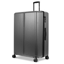 LUGG AirGlide 32in Hard Shell Lightweight Suitcase Polycarbonate Travel Luggage, TSA Lock, Spinner Wheels 84x60x36cm, Gunmetal