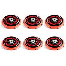 6X Almohadilla De Lijado Placa De Soporte Soporte Trasero Para DAS-21E Parciales Pulidora De Doble AccióN Da Pulidora 5 Pulgadas