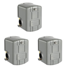 3X Pessure for Well Pump,40-60Psi Water Pressure Adjustable Differential,1/4Inch Female NPT Water Pressure