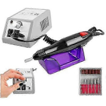 Nail File Grinding Machine with Quality Performance and 12 Accessories Gray Color Processing Time Seconds for Premium Finish