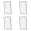 4X Reading Support Sheet Magnifier Magnifying Glass 3-Zoom Black 1