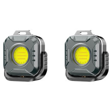 2X EDC  LED Work Light,1200mAh Portable Rechargeable Magnetic Work Lights for Outdoor Camping , Car Repair,Emergency