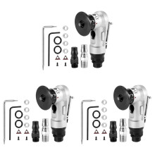 3X Manual Pneumatic Chamfering Machine, Linear Chamfering Tools, 45 Degree Metal Trimming Arc Corner Deburring Kit